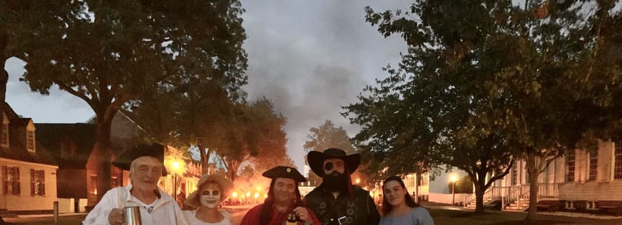 Williamsburg: Haunted Ghosts, Witches, and Pirates Tour