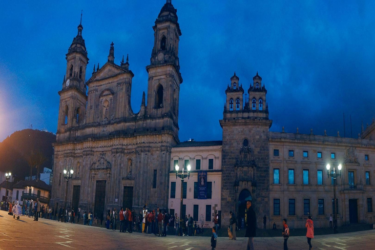 Panoramautsikt över Bogotá