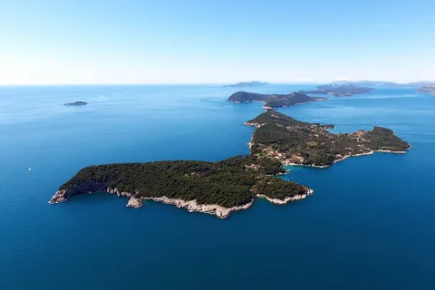 Dubrovnik : Tour en bateau des îles Elaphites avec 6.5m/21FT SunDeck Boat