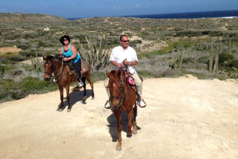 Aruba Ridtur till Hidden Lagoon på hästryggen