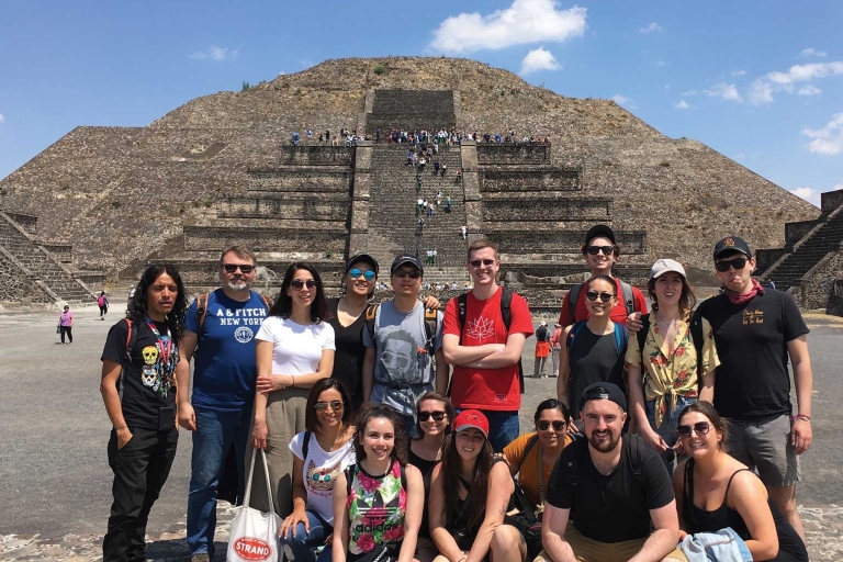 Ab Mexiko-Stadt: Guadalupe-Schrein & Teotihuacan TagestourPrivate Tour mit Abholung