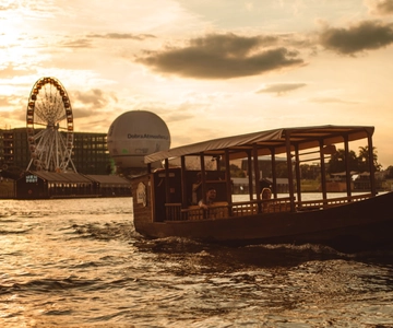 Krakow: Vistula Night Cruise by Gondola w/ Audio Commentary