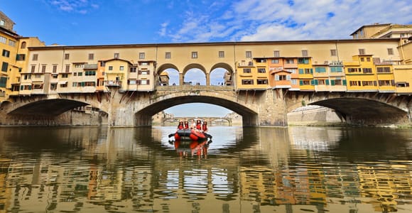Florenz: Pontevecchio-Brücke und Rafting-Tour zu den Sehenswürdigkeiten der Stadt