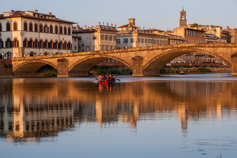 Florence : pont de Pontevecchio et croisière rafting City Sights