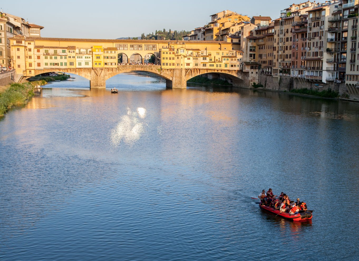 Firenze: Pontevecchio broen og seværdigheder i byen Rafting Cruise