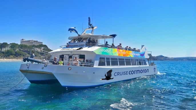Mallorca: crucero en catamarán por la costa con almuerzo