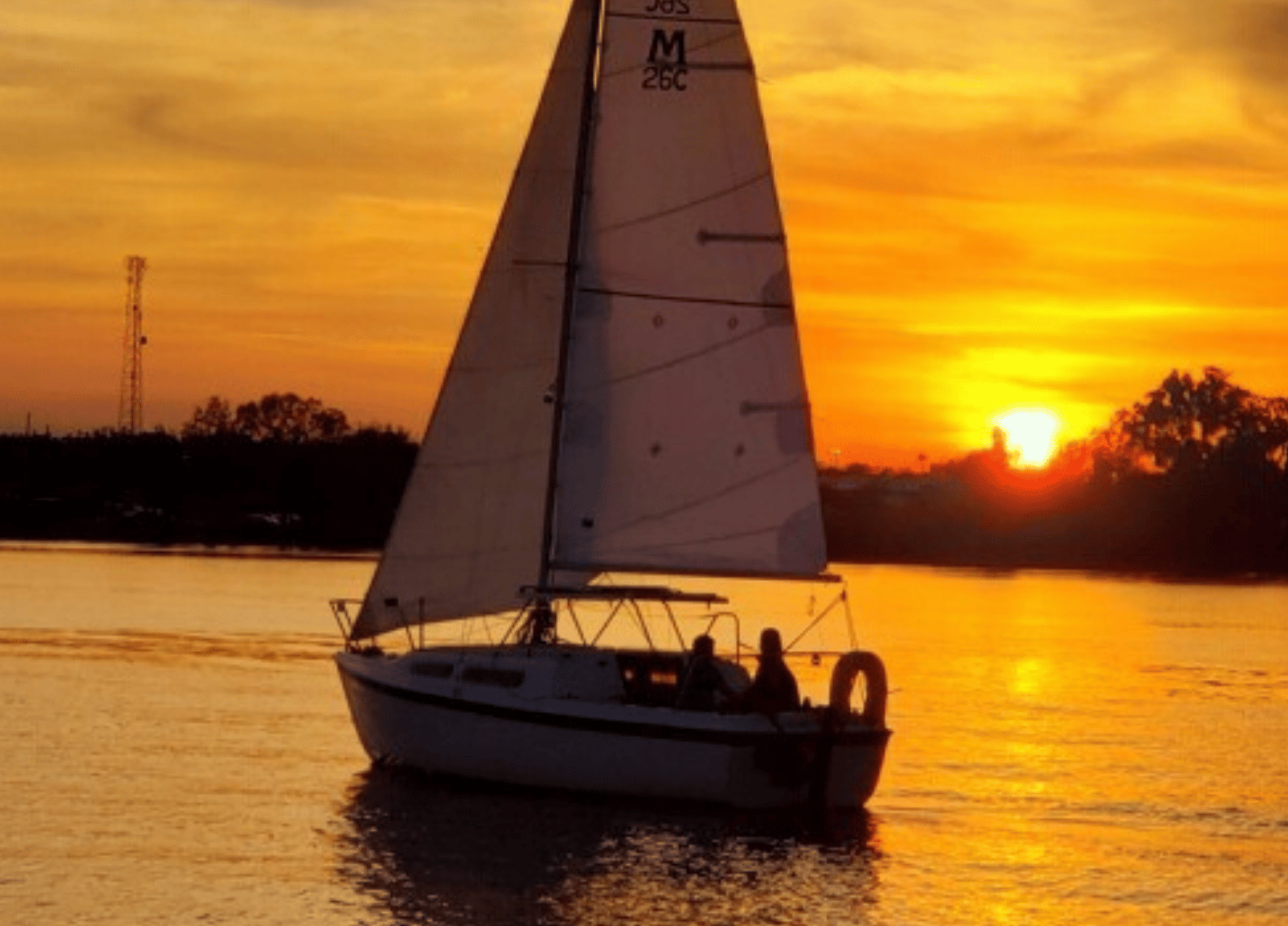 Orlando: Private Sunset-Bootsfahrt auf dem Lake Fairview