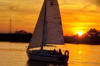 Orlando: Private Sunset-Bootsfahrt auf dem Lake Fairview