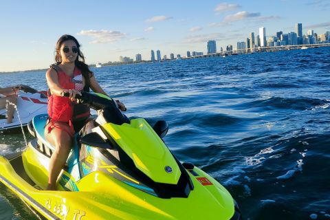 From Miami: Jet Ski Sightseeing on the Coast
