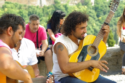 Grenade: visite à pied de l'Albaicin et du Sacromonte et spectacle de flamencoVisite en espagnol