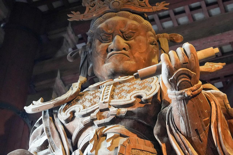 Excursión Privada de un Día a lo Más Destacado de Nara y Osaka