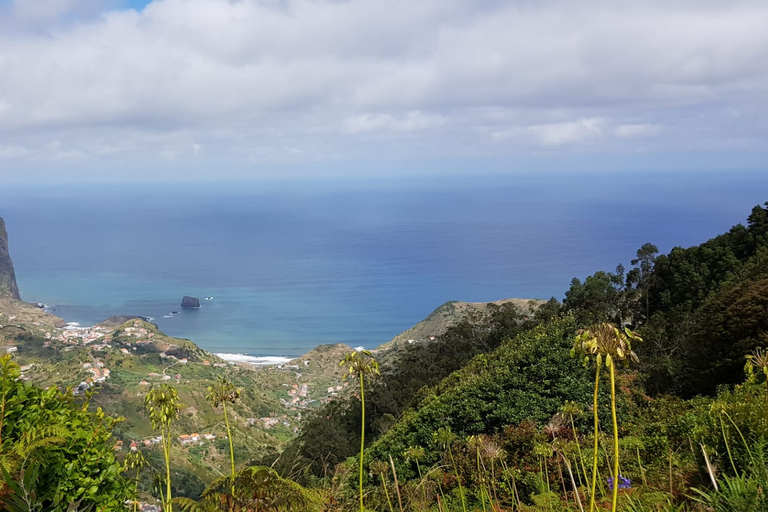 Från Funchal: Tur till Santana och Pico do Areeiro på östra ön