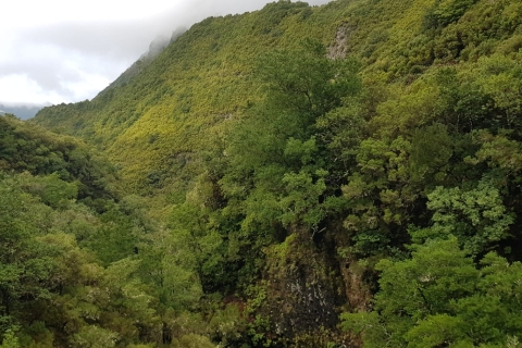 Madeira: paseo por la montaña con laguna y cascadas