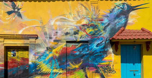 Cartagena: tour dei graffiti a Getsemani