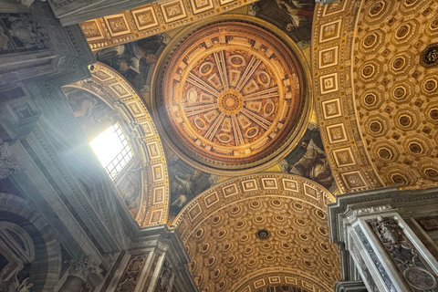 St. Peter's Basilica Audio Guided Tour With Dome Climb Without Elevator