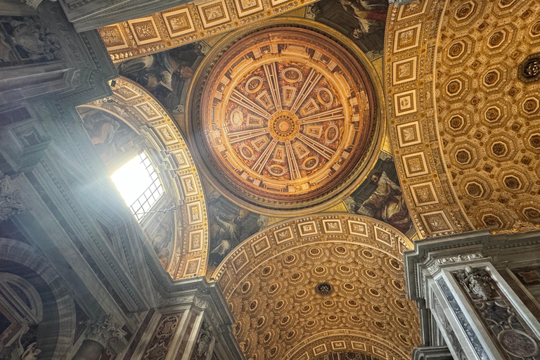 St. Peter's Basilica Audio Guided Tour With Dome Climb Without Elevator