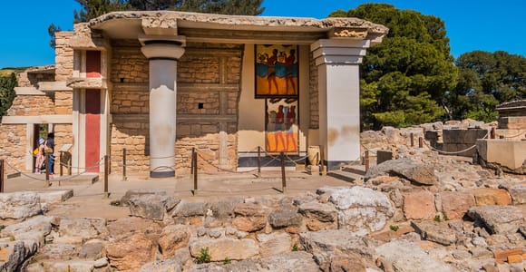 Crete: Knossos Palace Entry Ticket with Optional Audio Guide