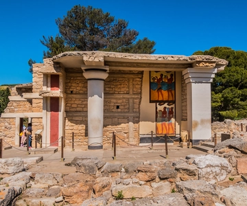 Creta: Biglietto d'ingresso al Palazzo di Cnosso con audioguida opzionale