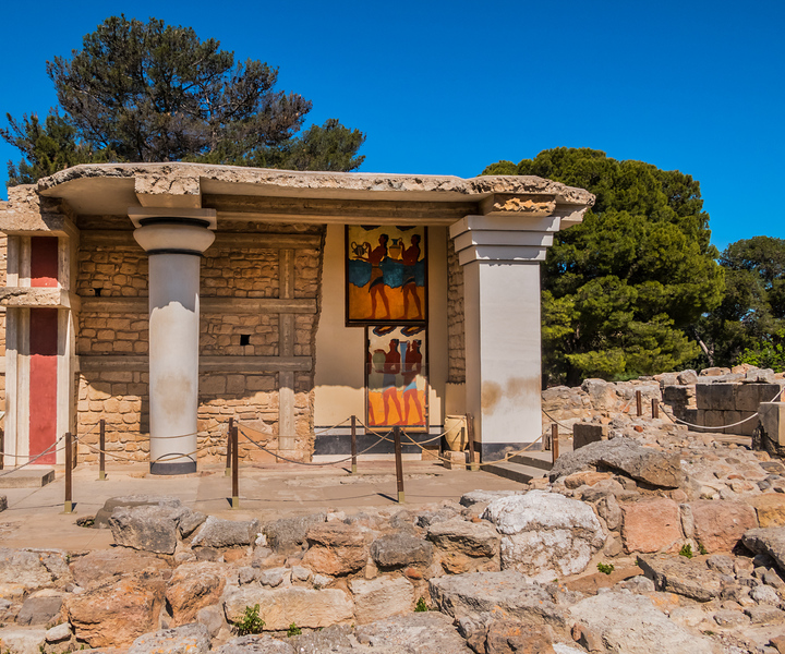 Crete: Palace of Knossos Entry Ticket & Optional Audio Guide