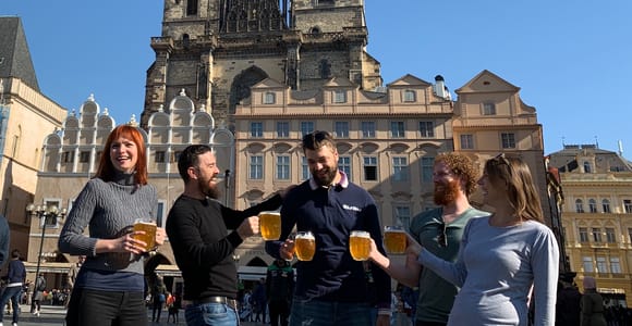 Prague: Historic Pubs Tour with Drinks