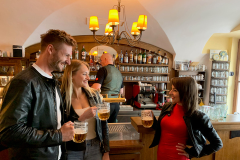 Historic Pubs of Prague Tour with Drinks Included Prague: Historic Pubs Walking Tour with Stories & Drinks