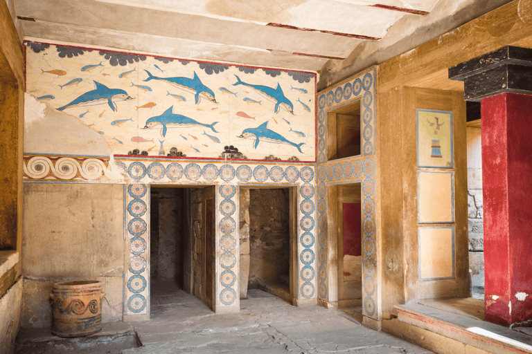 Creta: ingresso para o Palácio de Knossos com guia de áudio opcionalIngresso para Knosos com 2 tours guiados por áudio