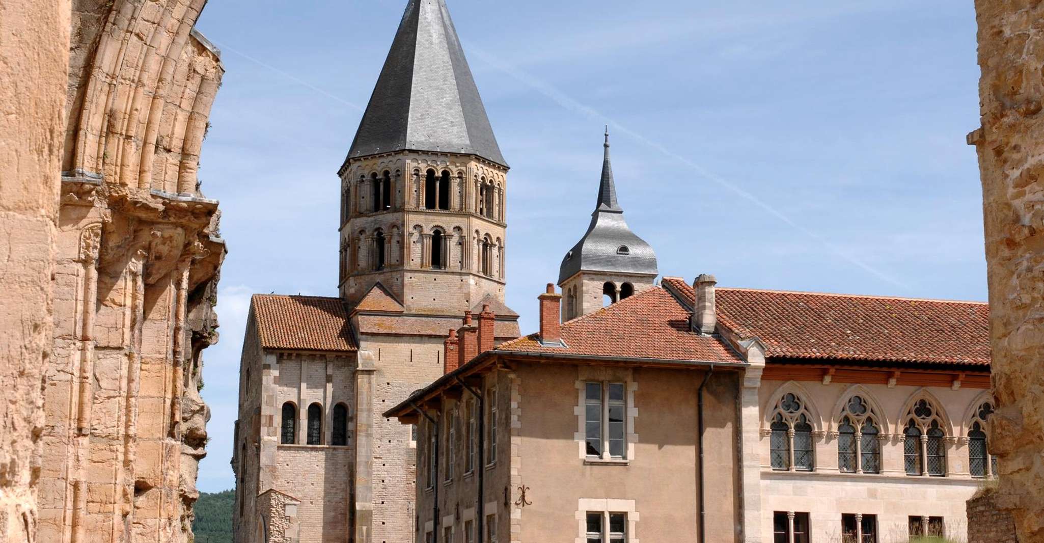 Borgogna, Biglietto d'ingresso dell'Abbazia di Cluny - Hizvo