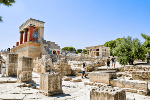 Creta: ingresso para o Palácio de Knossos com guia de áudio opcionalIngresso para Knosos com 2 tours guiados por áudio