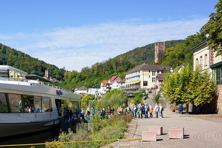 Heidelberg: Excursión en barco fluvial a Neckarsteinach y bebidas incl.Heidelberg: Excursión en barco por el río Neckarsteinach y audioguía