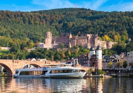 Wat te doen in Heidelberg - Heidelberg: rivierboottocht naar Neckarsteinach en audiogids