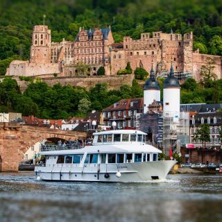Heidelberg: rondvaart van 50 minuten op de rivier de Neckar