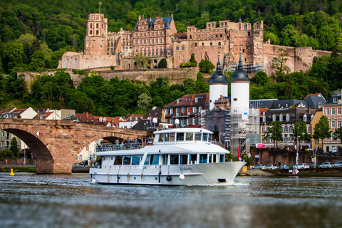 Heidelberg: Cruzeiro turístico pelo rio Neckar com uma bebidaHeidelberg: Cruzeiro turístico no rio Neckar