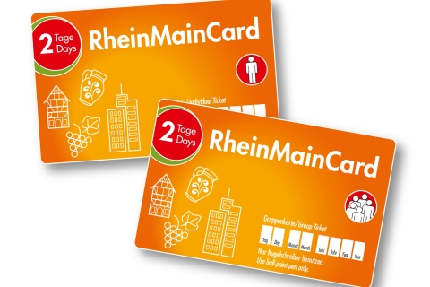 Frankfurt: RheinMainCard — nieograniczony transport RMVPojedyncza karta RheinMain