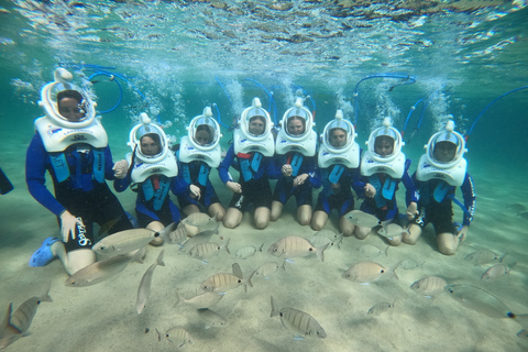 Lanzarote: Unterwasser-Sea-Trek-Erlebnis