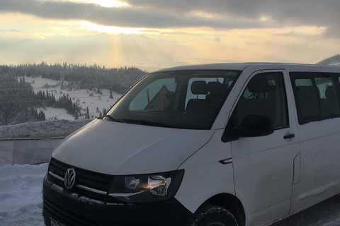 Depuis Cracovie : Transfert en minibus privé vers Zakopane