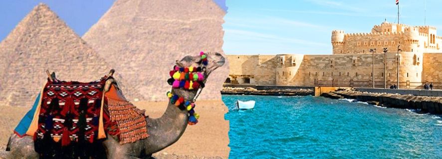 Hurghada: 2-Day Cairo and Alexandria Tour with Nile Cruise