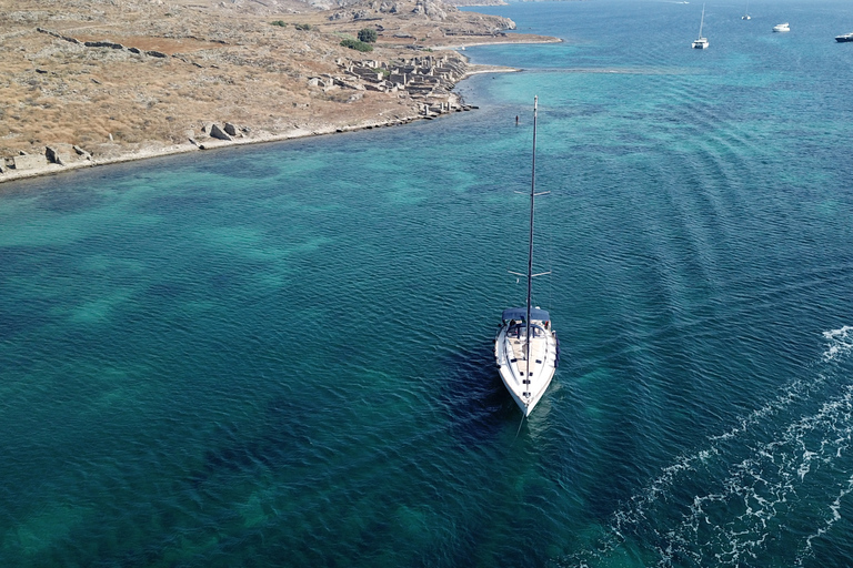 Ab Mykonos: Delos & Rhenia All-Inclusive-Kreuzfahrt mit MittagessenPrivate Kreuzfahrt