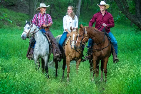Waco: passeio a cavalo com guia de cowboy