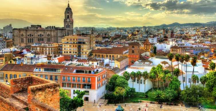 Málaga: Selbstgeführte Highlights Schnitzeljagd & Walking Tour