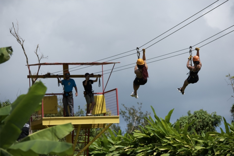 Desde San Juan: Zipline Canopy Adventure Tour