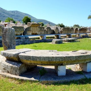 Toegangsbewijs archeologische vindplaats oude Messene