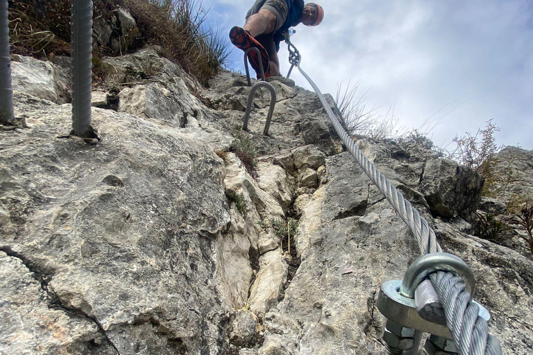 Brașov: Guided Gorge Hike, Caves, and Via Ferrata Adventure Brașov: Guided Hike and Caves