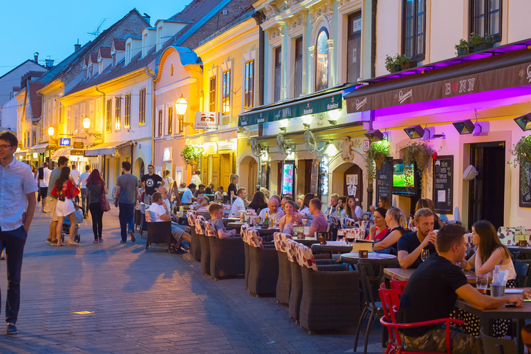 Zagreb: Stadsvandring med linbana och tunnlar från andra världskriget