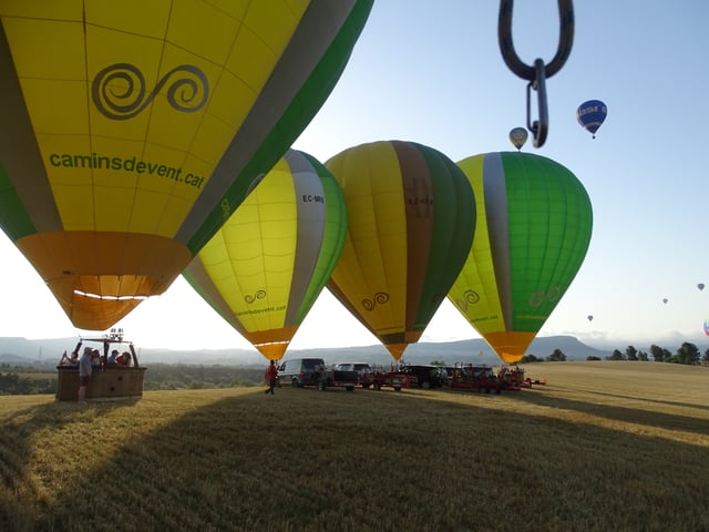 Europäisches Ballonfestival: Fahrt mit dem Heißluftballon