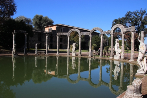 De Rome: visite de la Villa d'Hadrien et de la Villa d'Este avec déjeunerVisite privée en espagnol