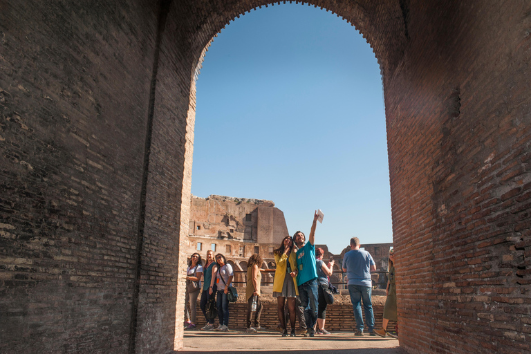 Rome: Colosseum, Roman Forum & Palatine Hill Tour Guided Tour in French