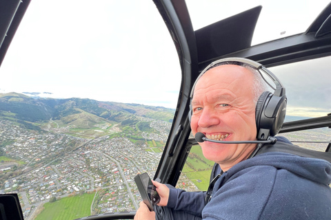 Christchurch: voo de helicóptero de 20 minutos pela cidade