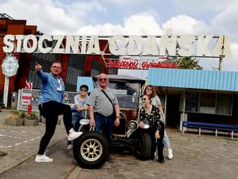 Tour guidato della città di GDANSK in golf cart con guida dal vivo e tour panoramico 90min