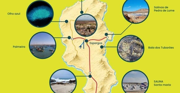 Sal Island: Guided Day Trip with Hotel Pickup