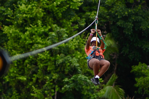 伯利兹城高空滑索和滑水伯利兹城滑索和滑水